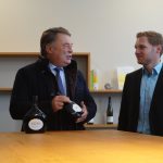 Landwirtschaftsminister Helmut Brunenr zu Besuch im Weingut Neder